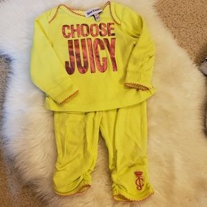 Juicy Couture two piece outfit